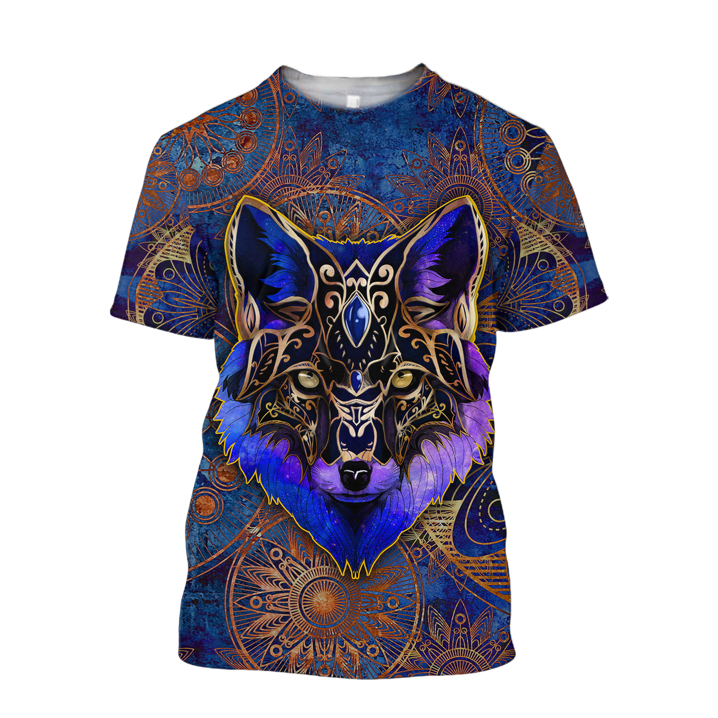 The Alpha Wolf 3D All Over Printed Unisex Deluxe Hoodie ML