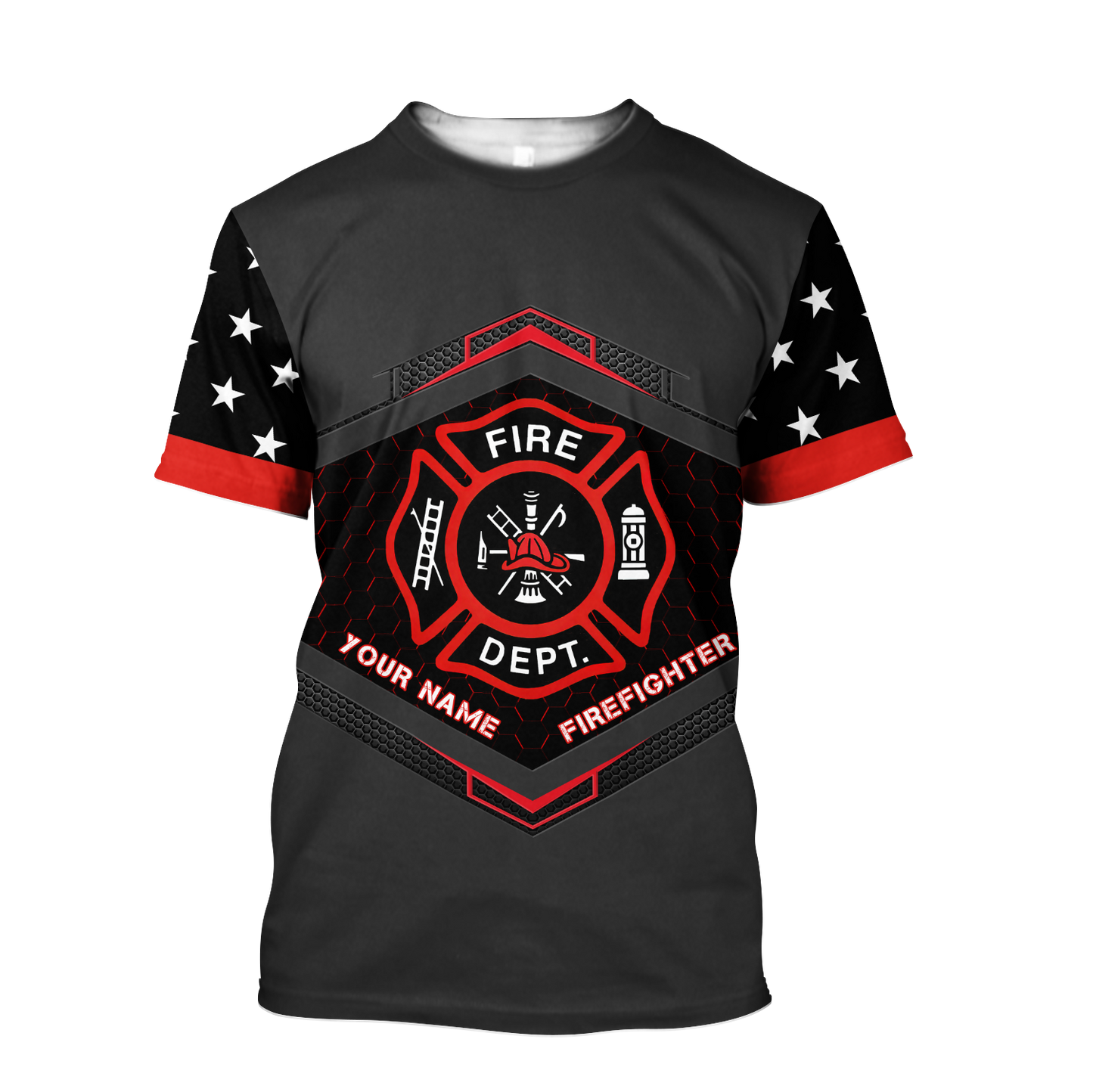 Customize Name Firefighter Hoodie For Men And Women MH22032102