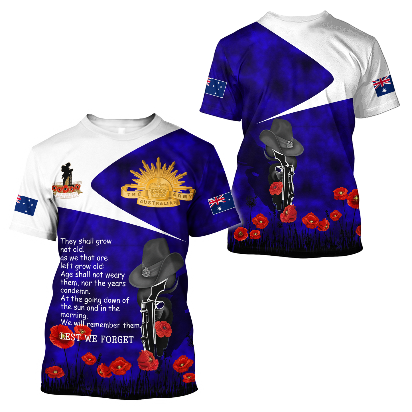 Anzac Day 3D All Over Printed Shirts PD19022103
