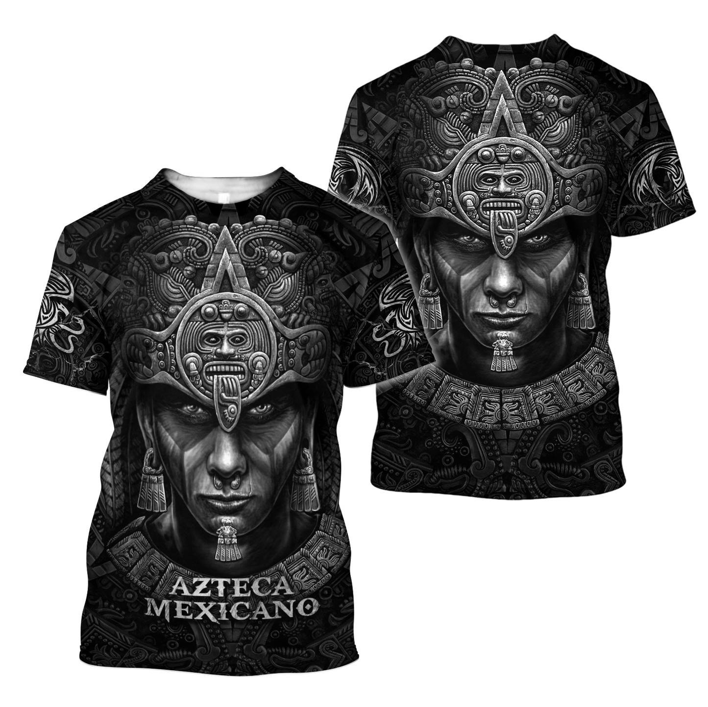 Aztec Mexican Combo T-shirt and Short 3D All Over Printed