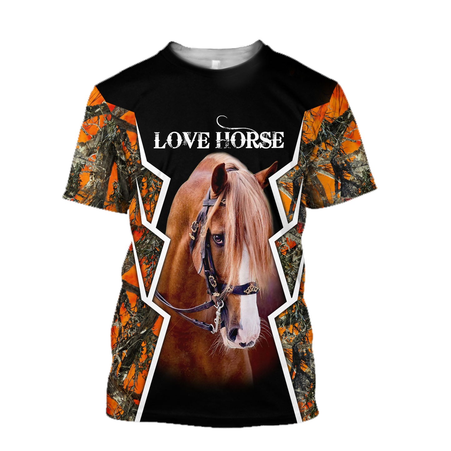 American Quarter Horse Camo 3D All Over Printed Shirts For Men And Women TR1712201CL