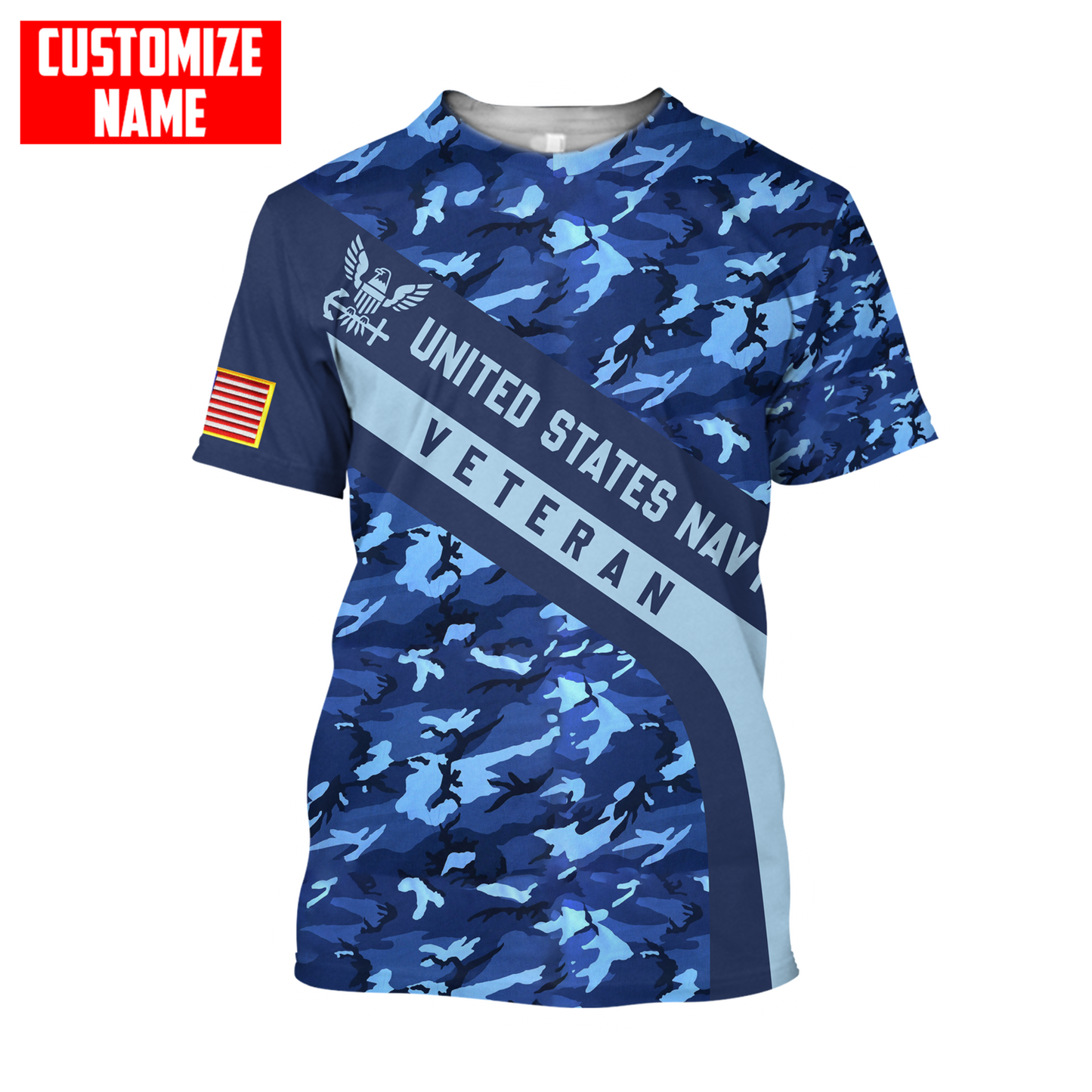 Premium Unique U.S Air Force Veteran Polo All Over Printed Personalized Shirt