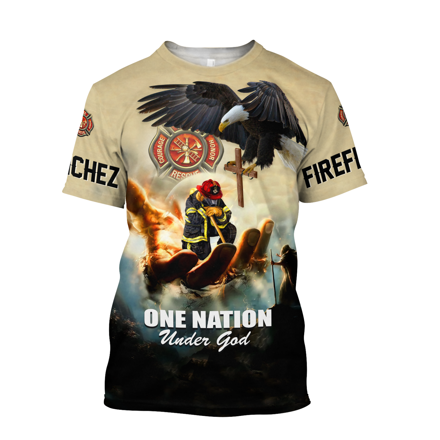 Customize Name Firefighter Hoodie Shirts For Men And Women TNA09032101