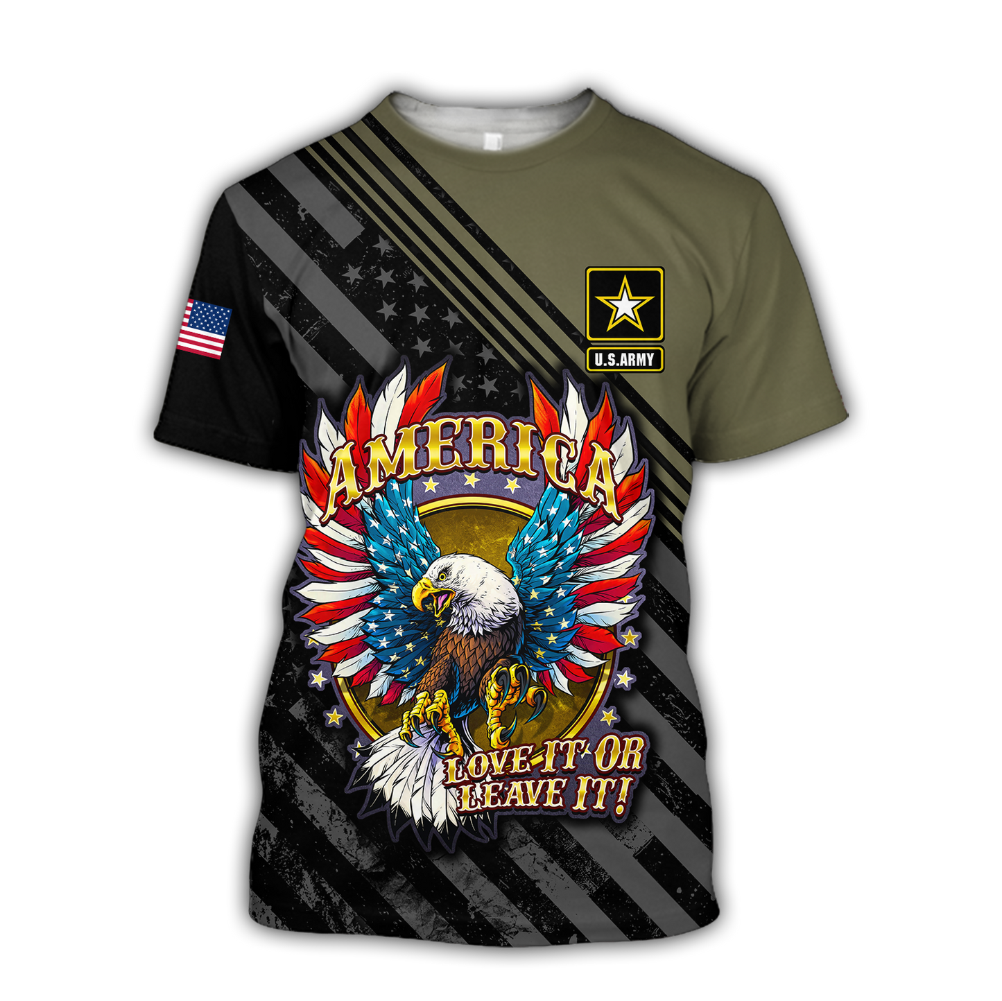 American US Army Unisex Hoodie