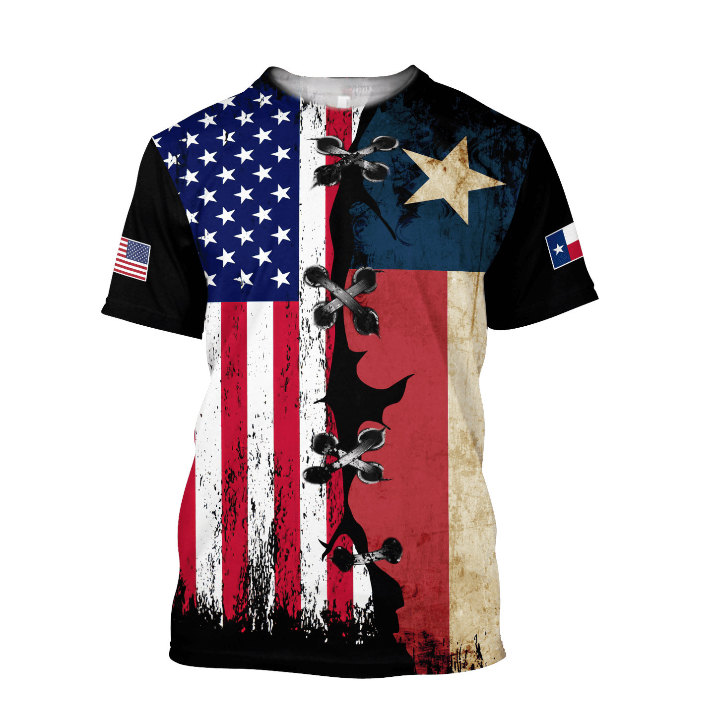 American Texas 3D All Over Unisex Hoodie