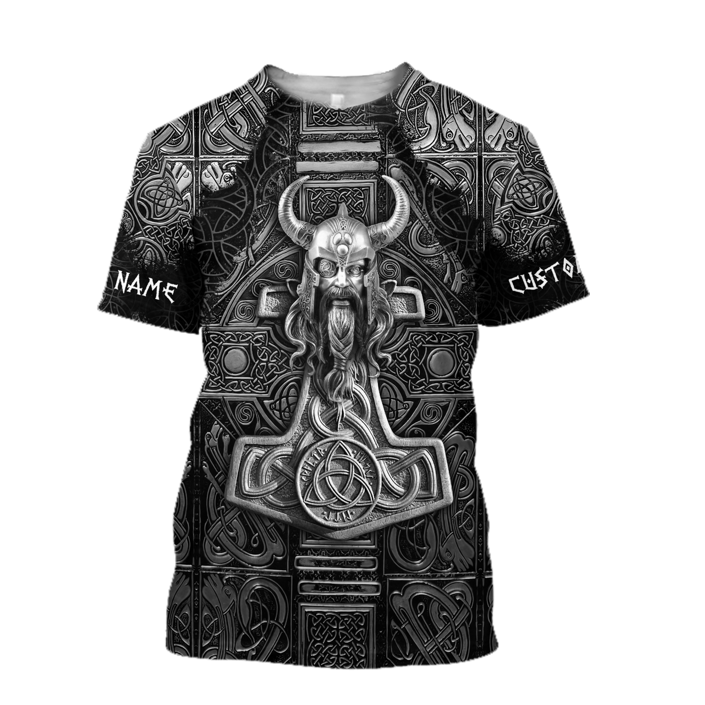 Viking Tatoo Custom Name Unisex Shirts