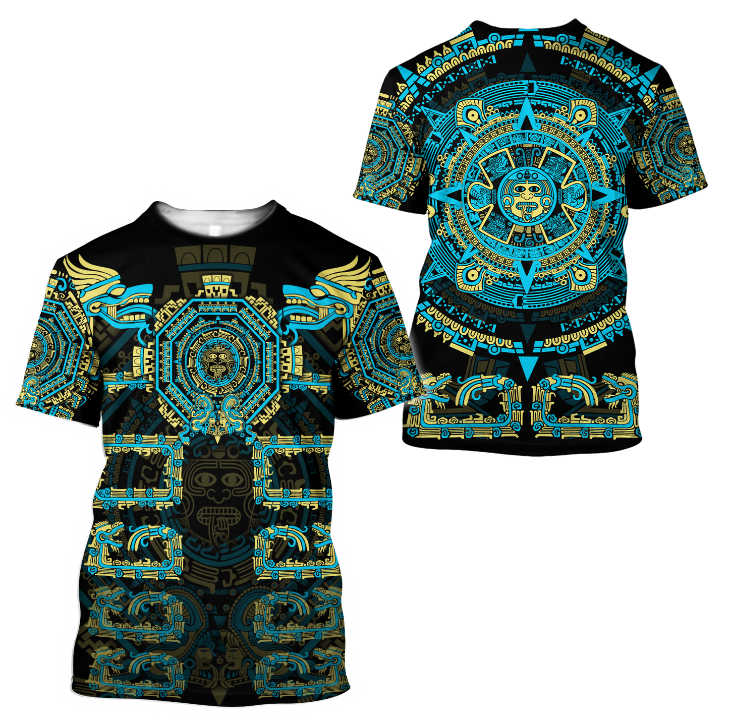 Aztec Mexico 3D All Over Printed Unisex Shirts For Men And Women