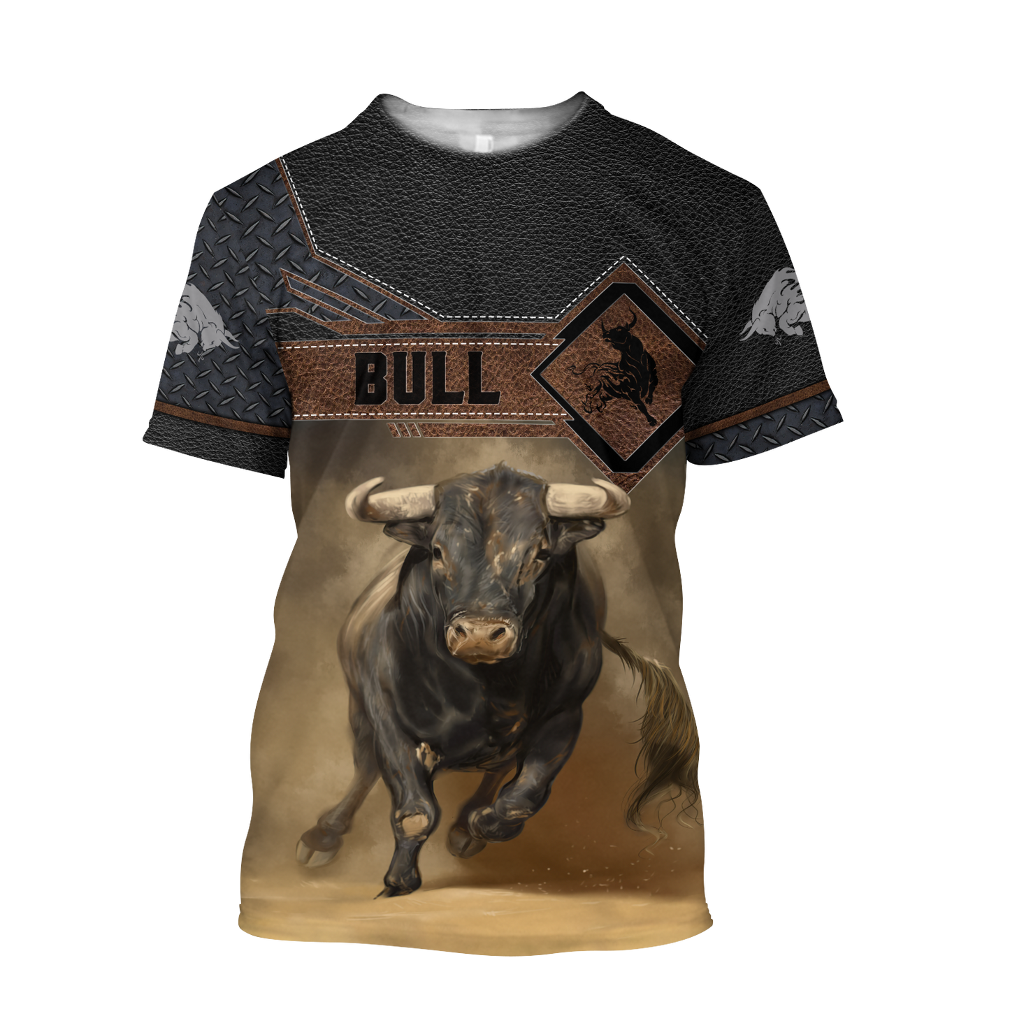 Bull 3D All Over Printed Unisex Shirts For Men And Women