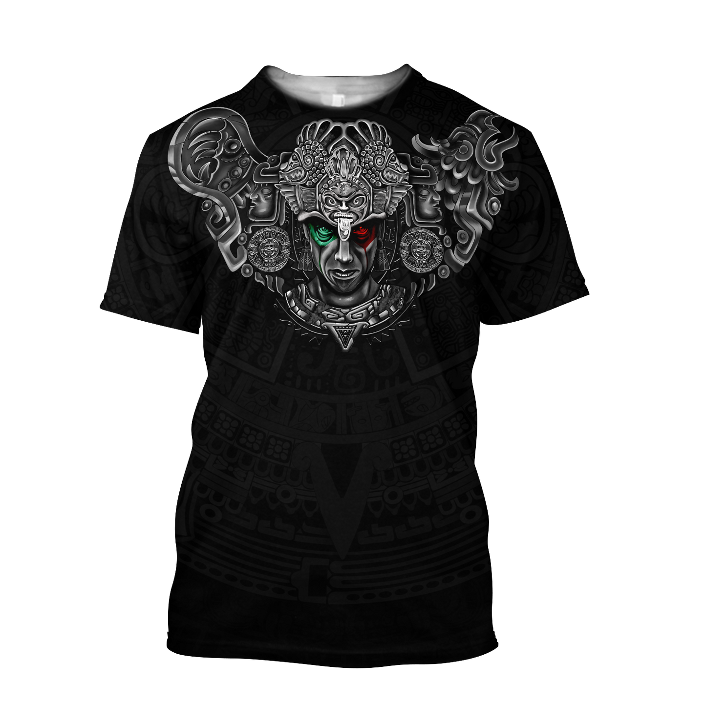 Aztec Warrior 3D All Over Printed Hoodie