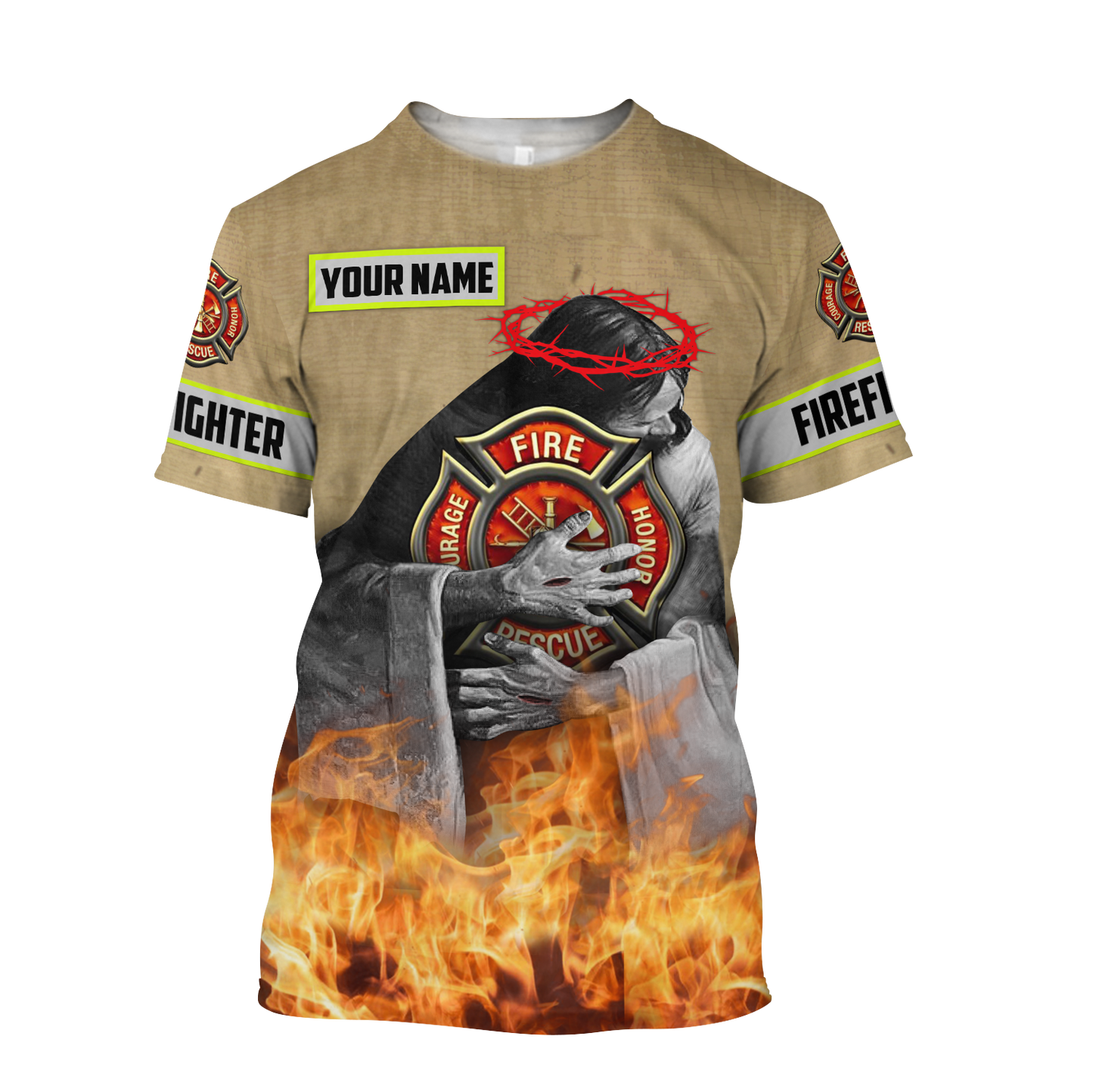 Customize Name Firefighter Hoodie Shirts For Men And Women TNA09032103