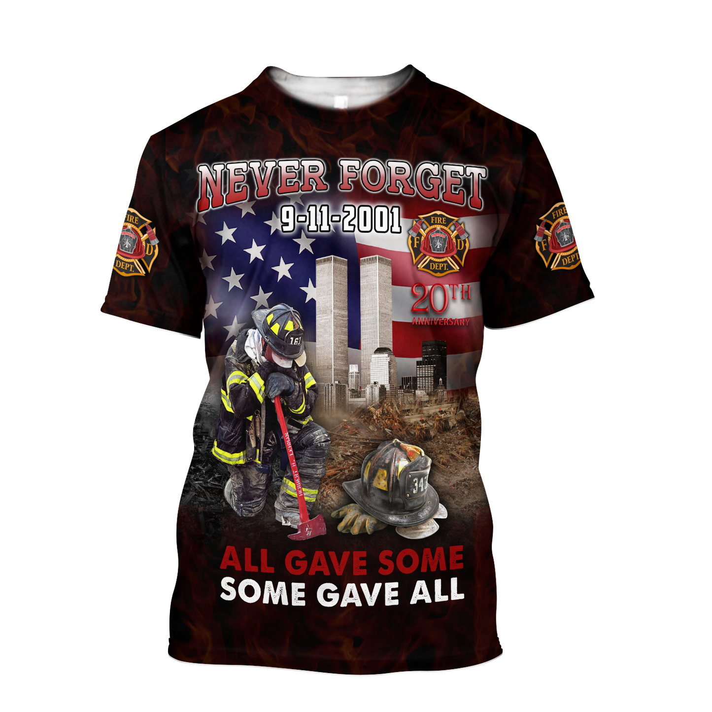 Customize Name Firefighter Hoodie For Men And Women