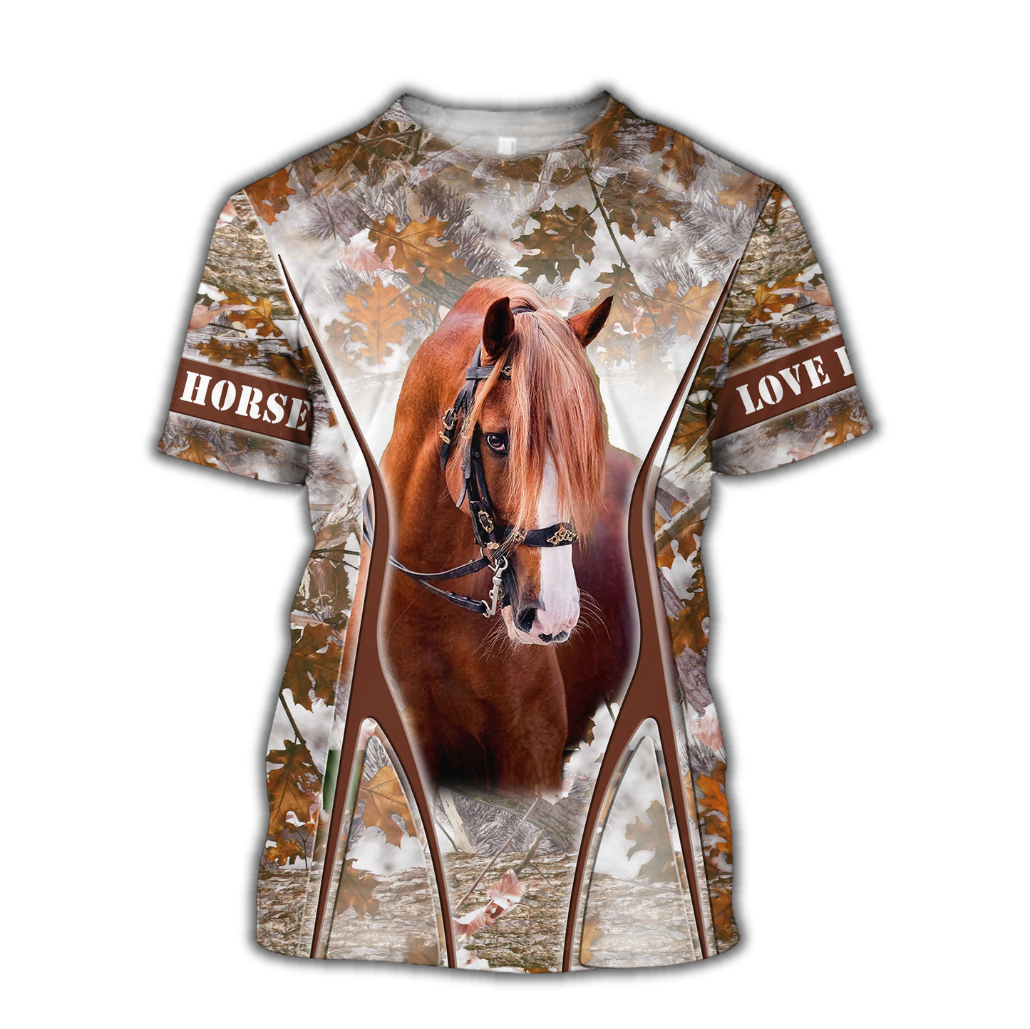 Beautiful American Quarter Horse 3D All Over Printed Shirts For Men And Women NTN24122002CL