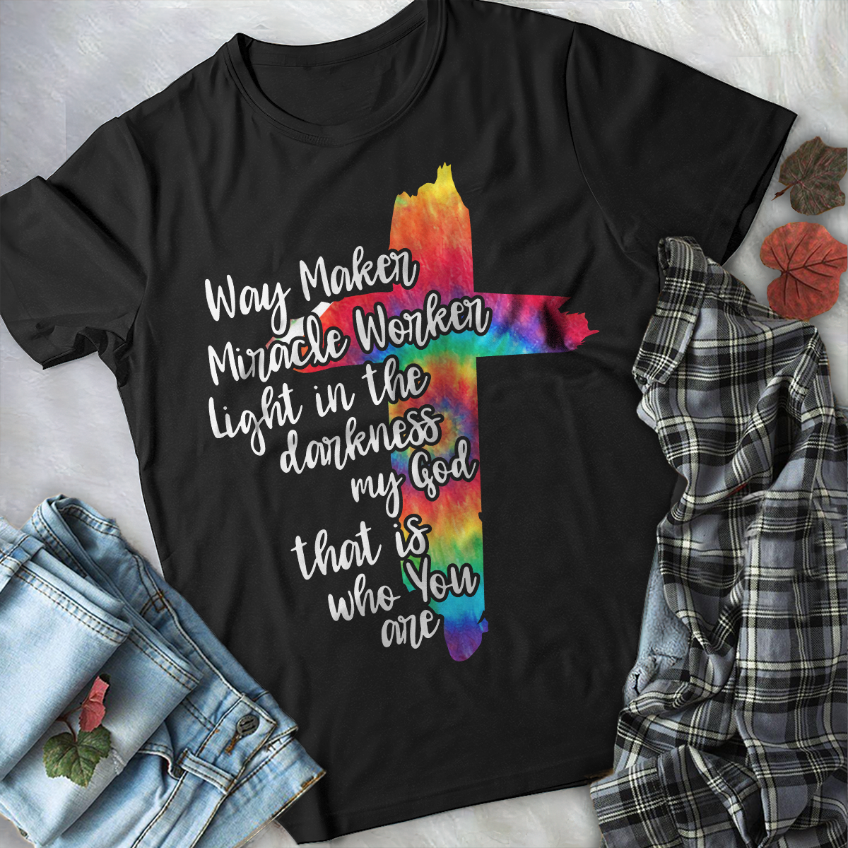 Way Maker Miracle Worker Christian T-Shirt