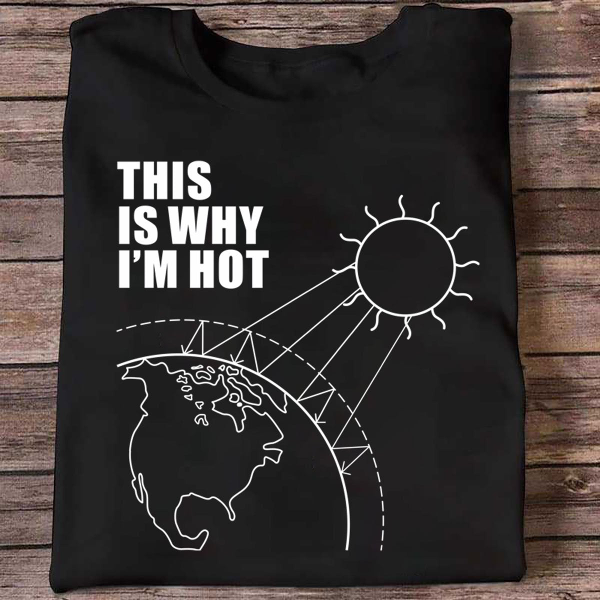 This Is Why I'm Hot Funny Science T-Shirt
