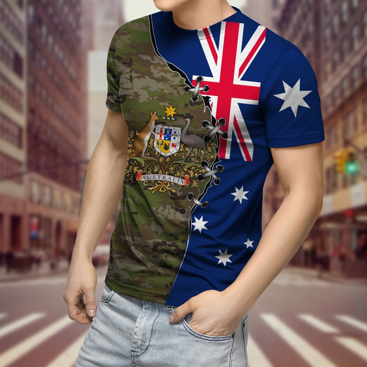 The Australian Army 3D All Over Printed Shirts For Men And Women VP10032104