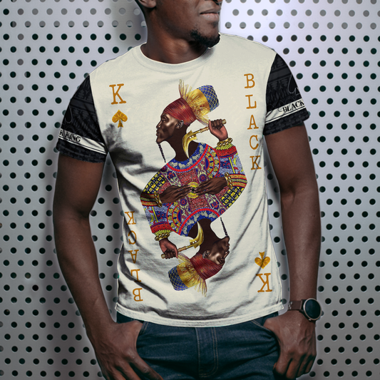 African Culture Black King Unisex Shirt ML