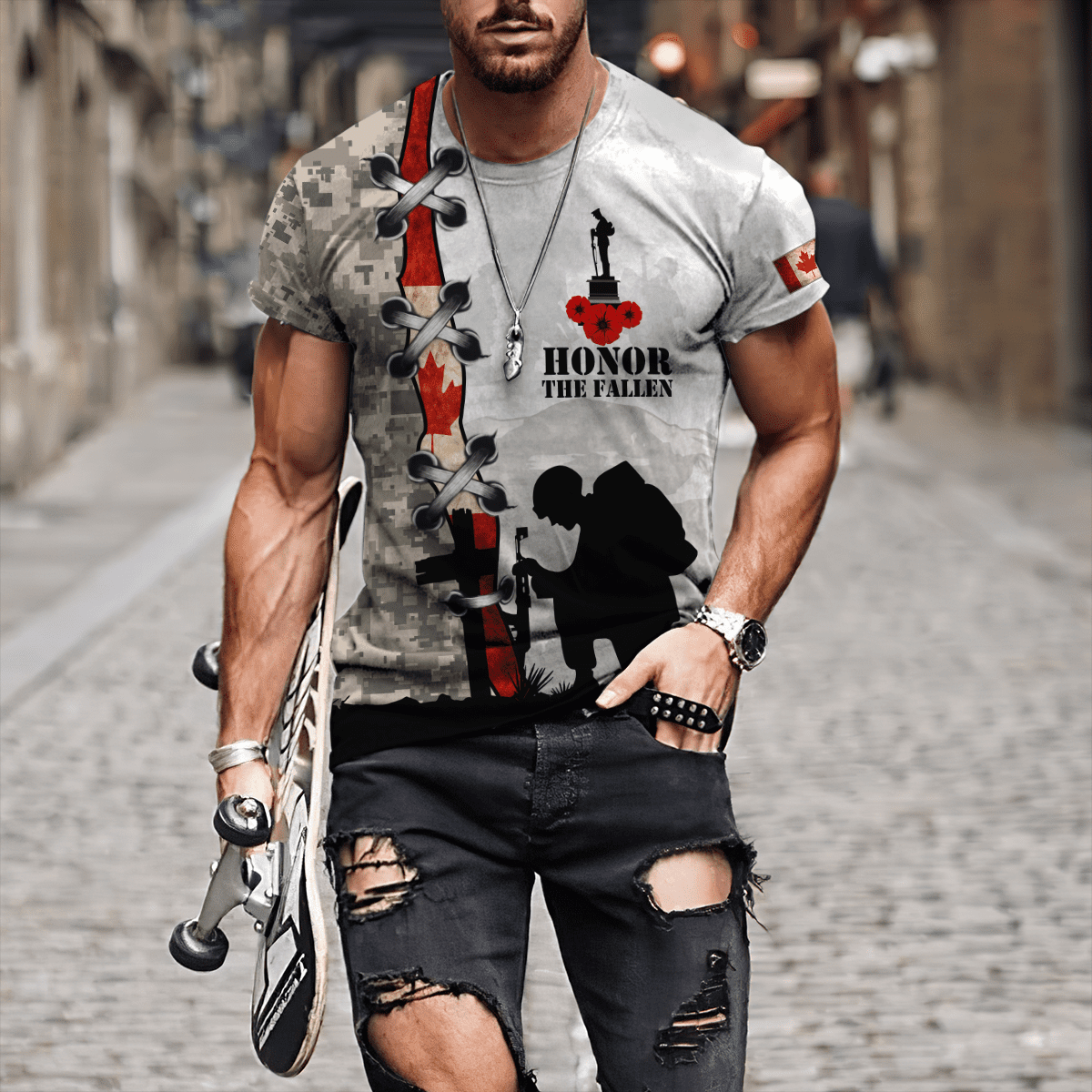 Canada Day No33 Premium Unisex Hoodie