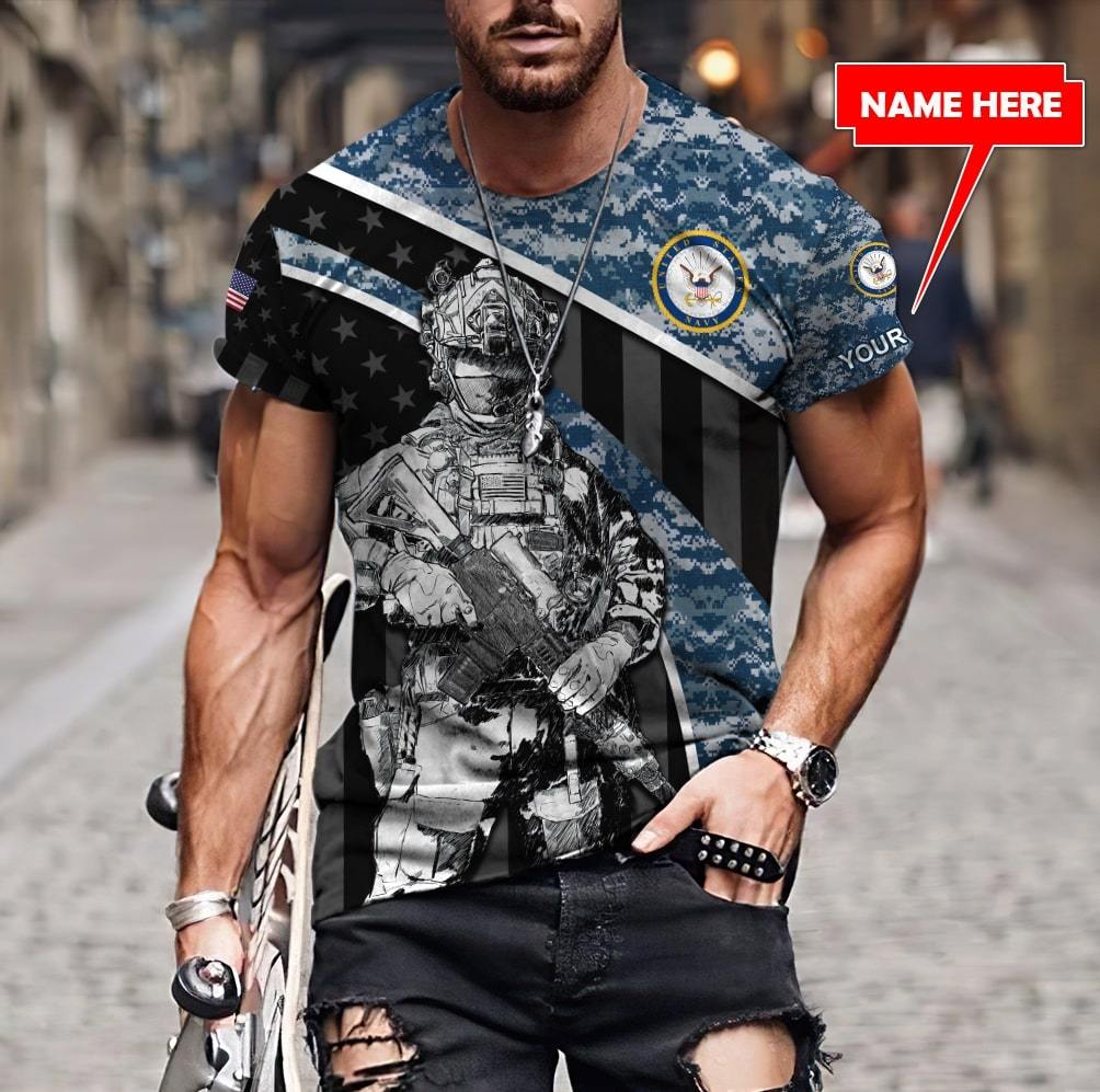 American US Namy Personalize 3D All Over Unisex Hoodie