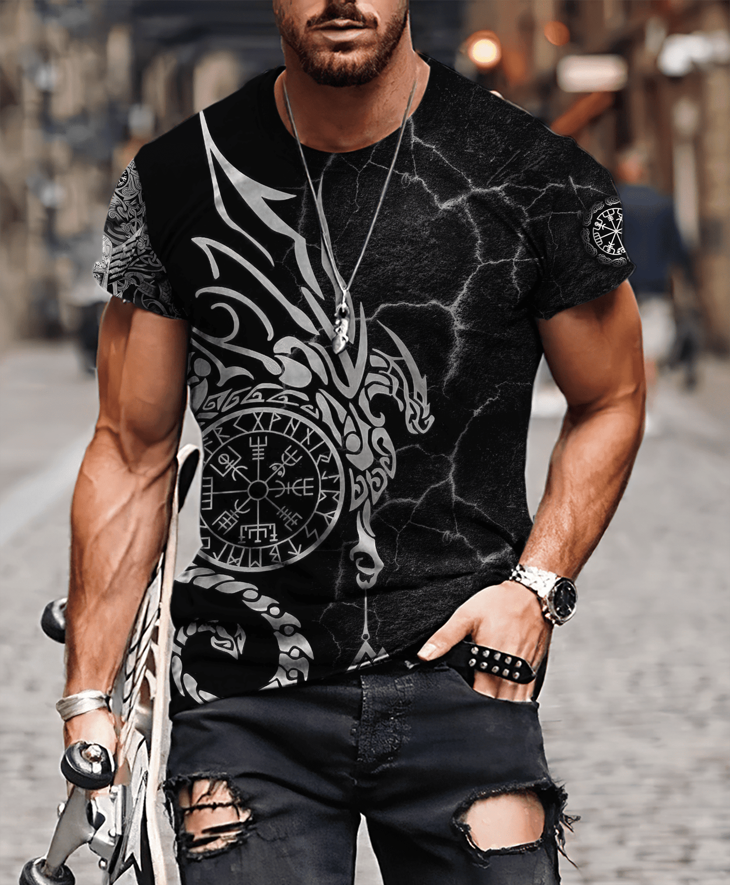 Viking Tattoo All Over Print