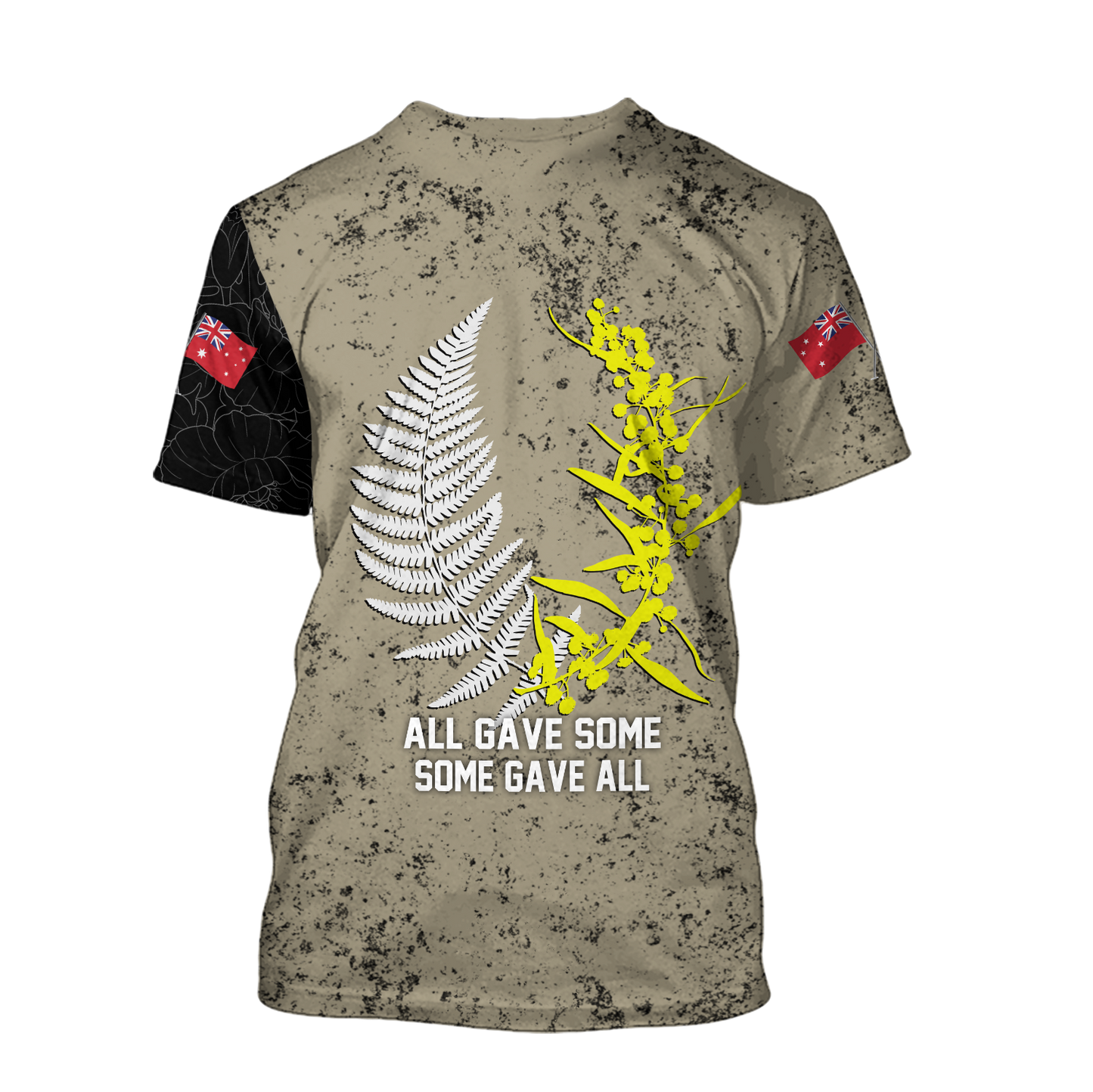 Tmarc Tee Anzac day in my heart Australia and Kiwi 3D print shirt