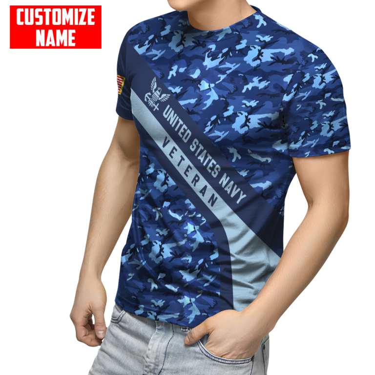 Premium Unique U.S Air Force Veteran Polo All Over Printed Personalized Shirt
