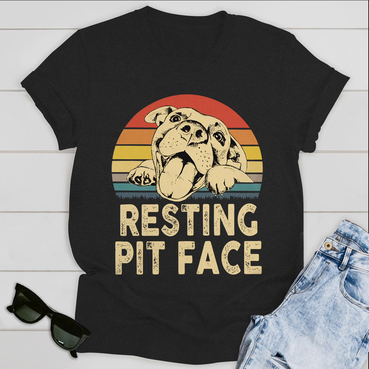 Pit Bull Funny Quotes T-shirt