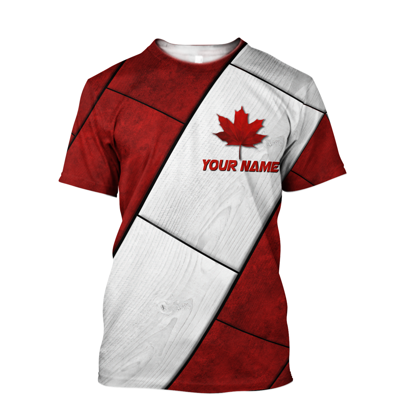 Canada Day No20 Personalized Name Pullover Premium Unisex Hoodie Maple Leaf