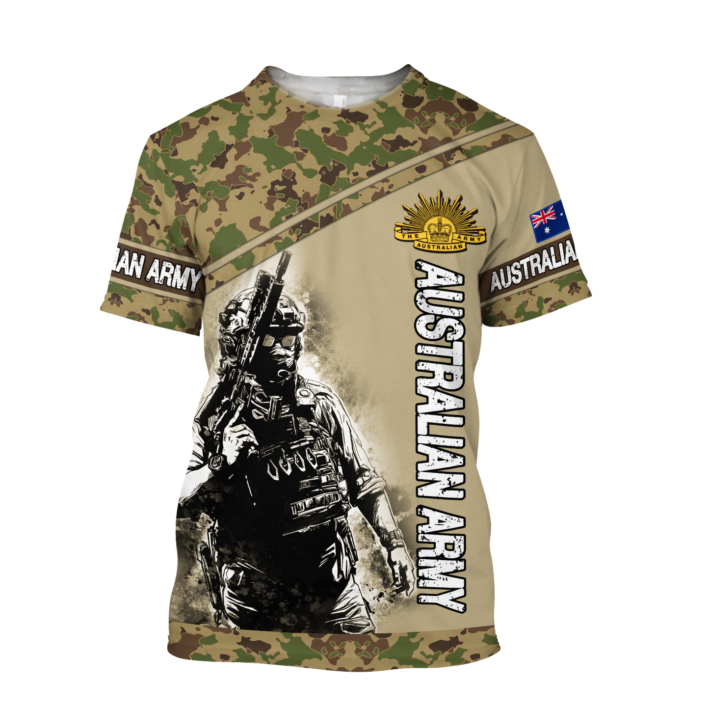 The Australian Army 3D All Over Printed Shirts DA13032104