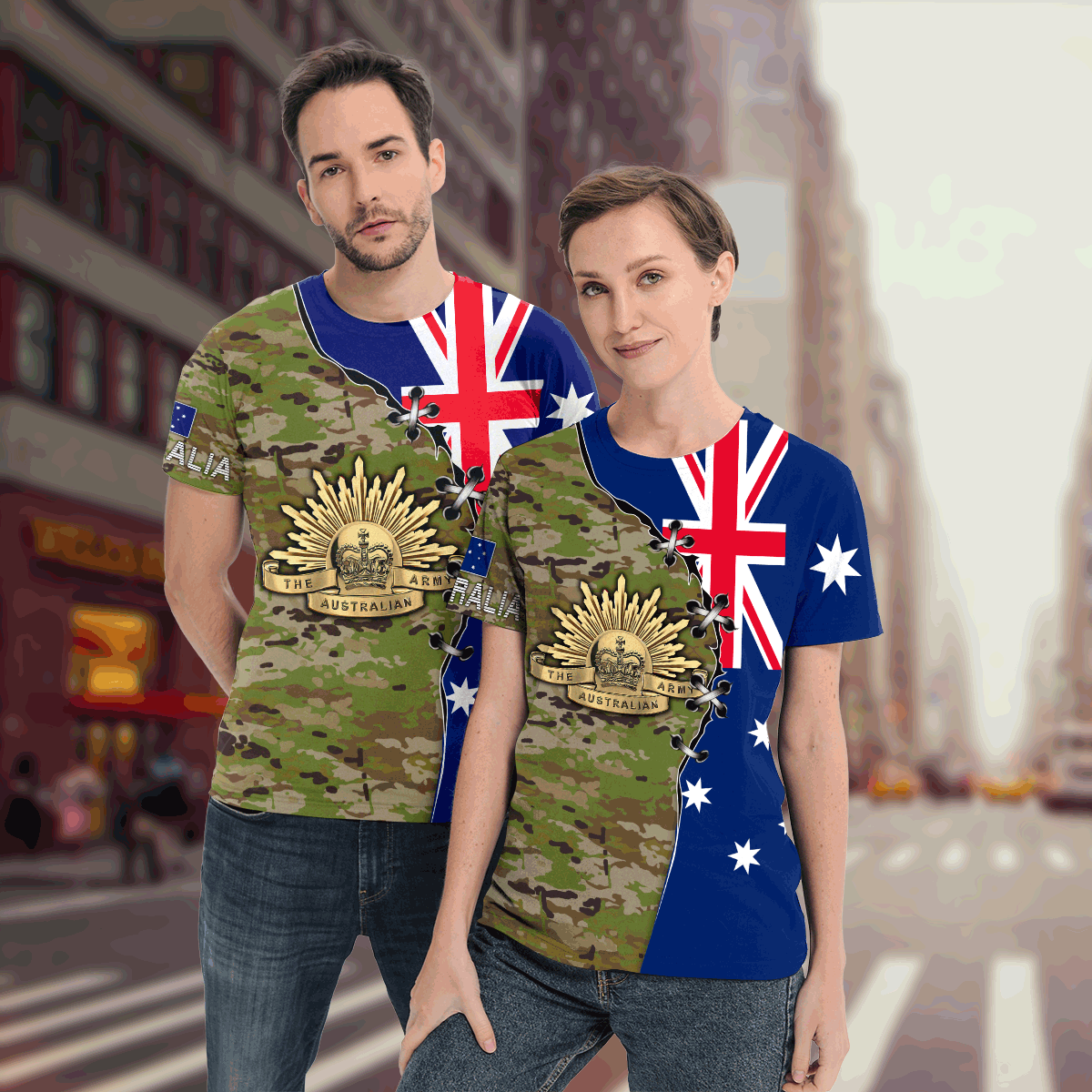 The Australian Army 3D All Over Printed Shirts For VP13032101