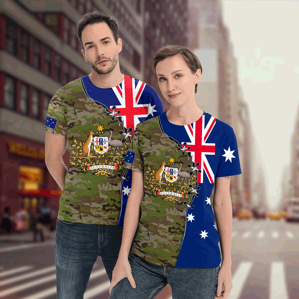 The Australian Army 3D All Over Printed Shirts For Men And Women VP10032104