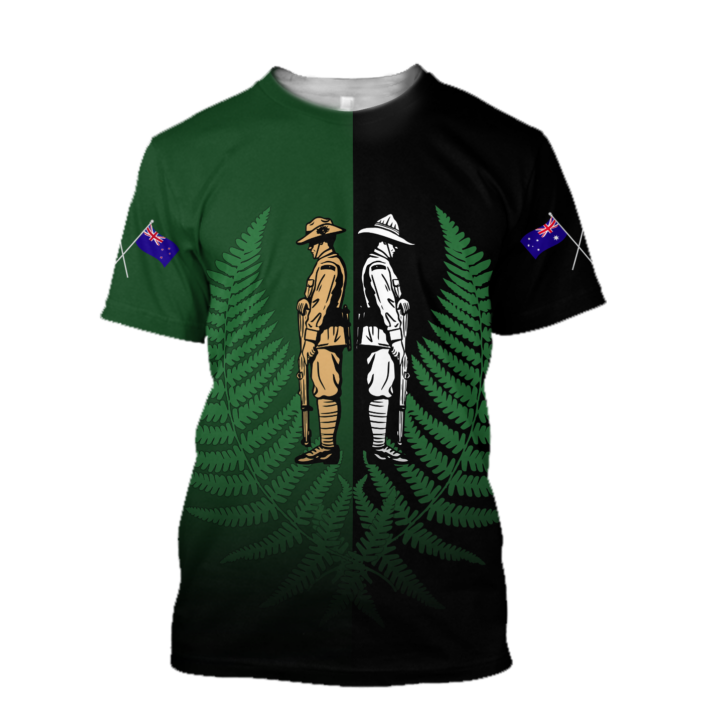 Tmarc Tee Anzac Day Soldier 3D printed shirts