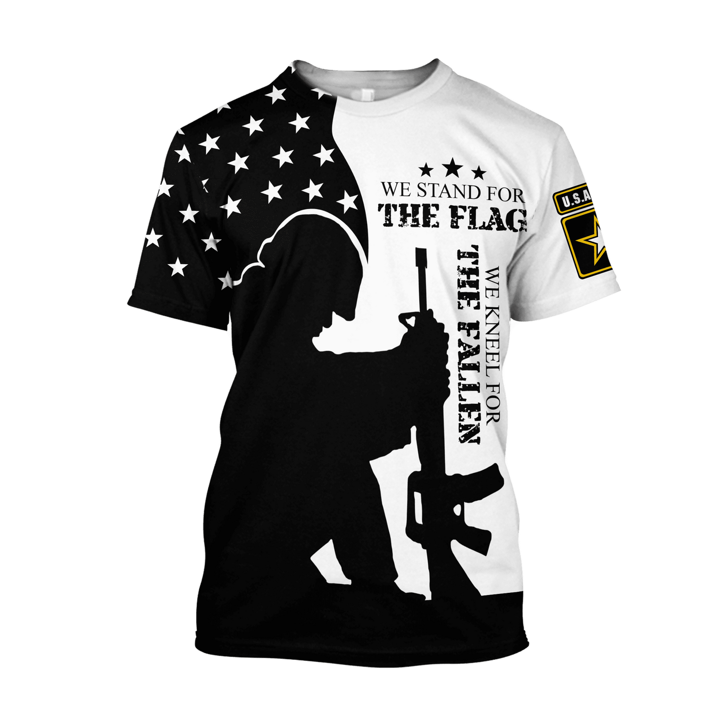 We Stand For The Flag - US Army 3D All Over Printed Shirts