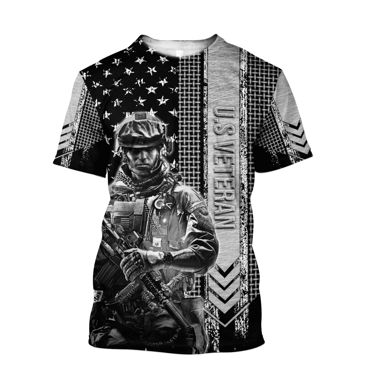 US Army Veteran Camo 3D All Over Printed