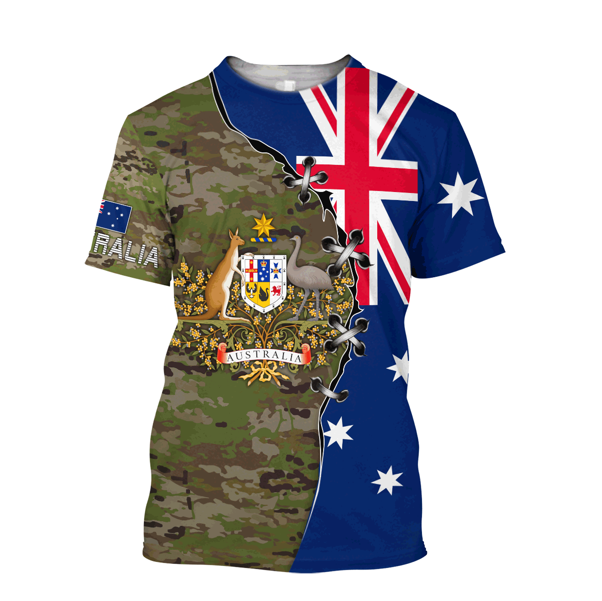 The Australian Army 3D All Over Printed Shirts For Men And Women VP10032104