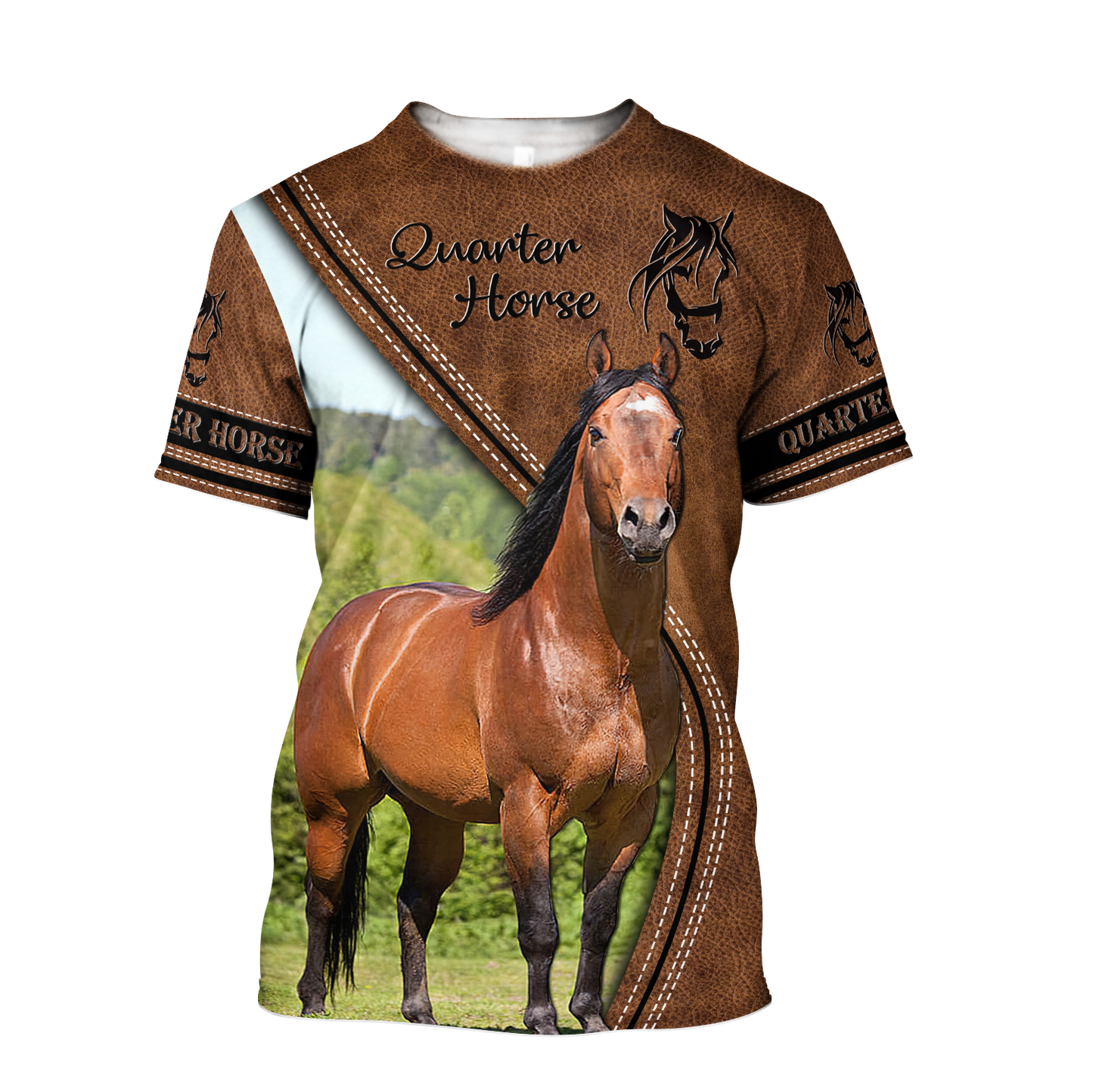 American Quarter Horse 3D All Over Printed Unisex Shirts