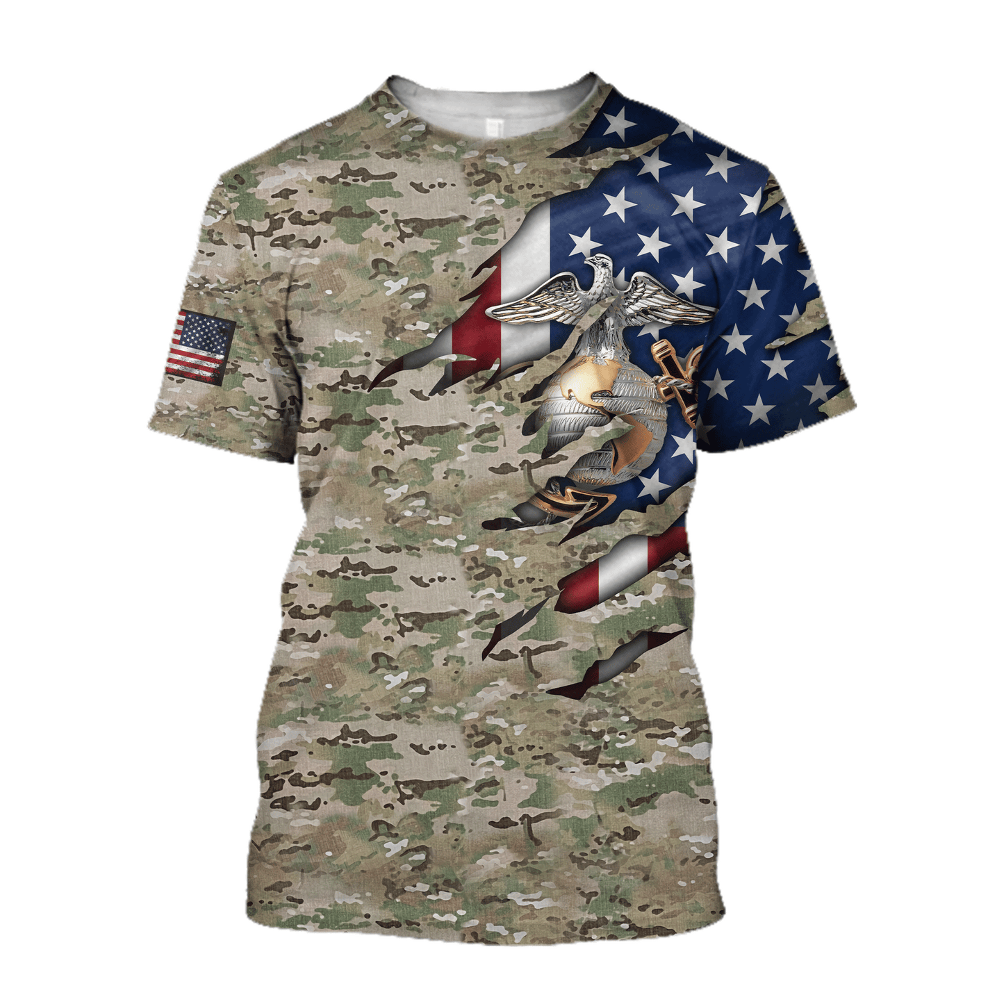 Army 3D All Over Printed Unisex Shirts