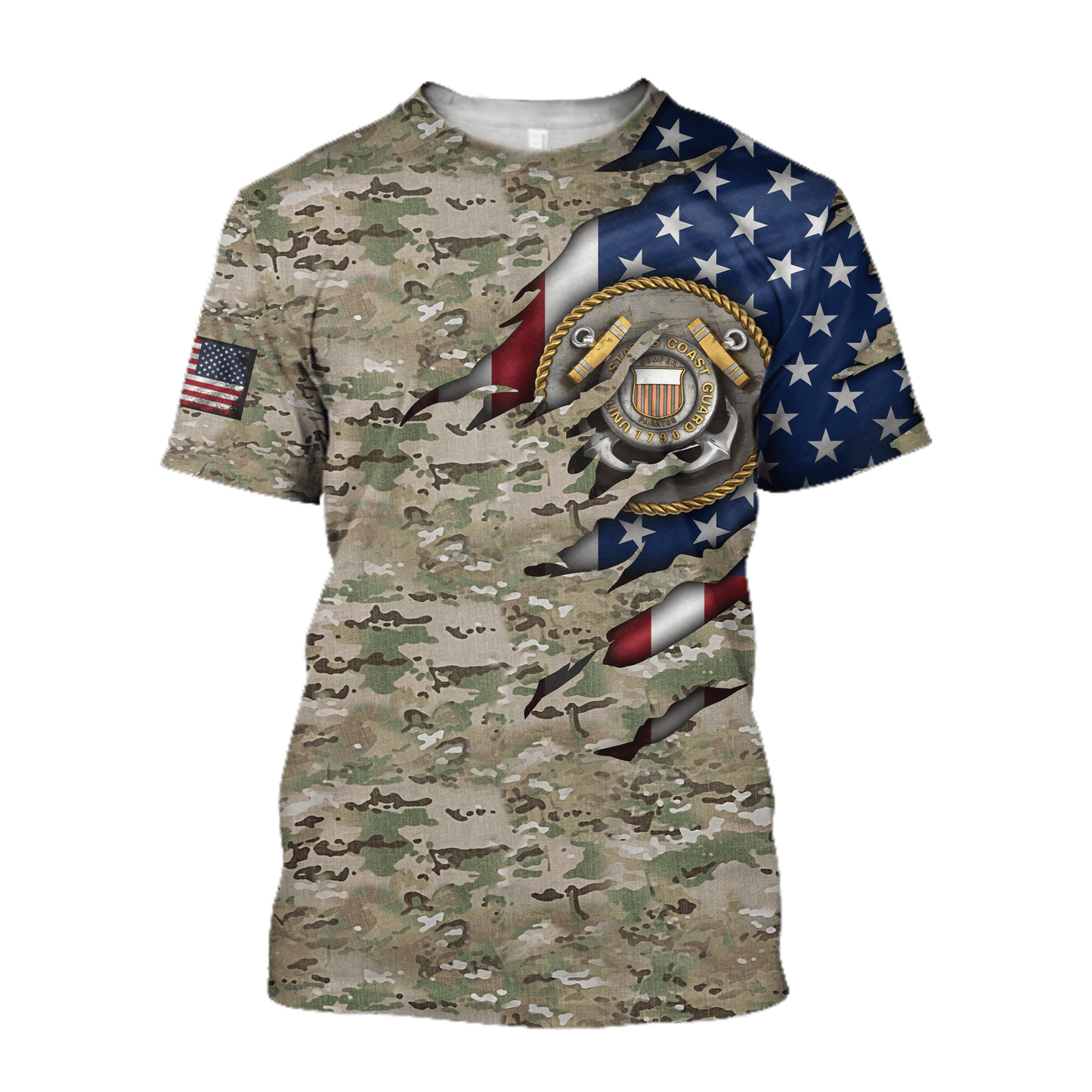 Army 3D All Over Printed Unisex Shirts