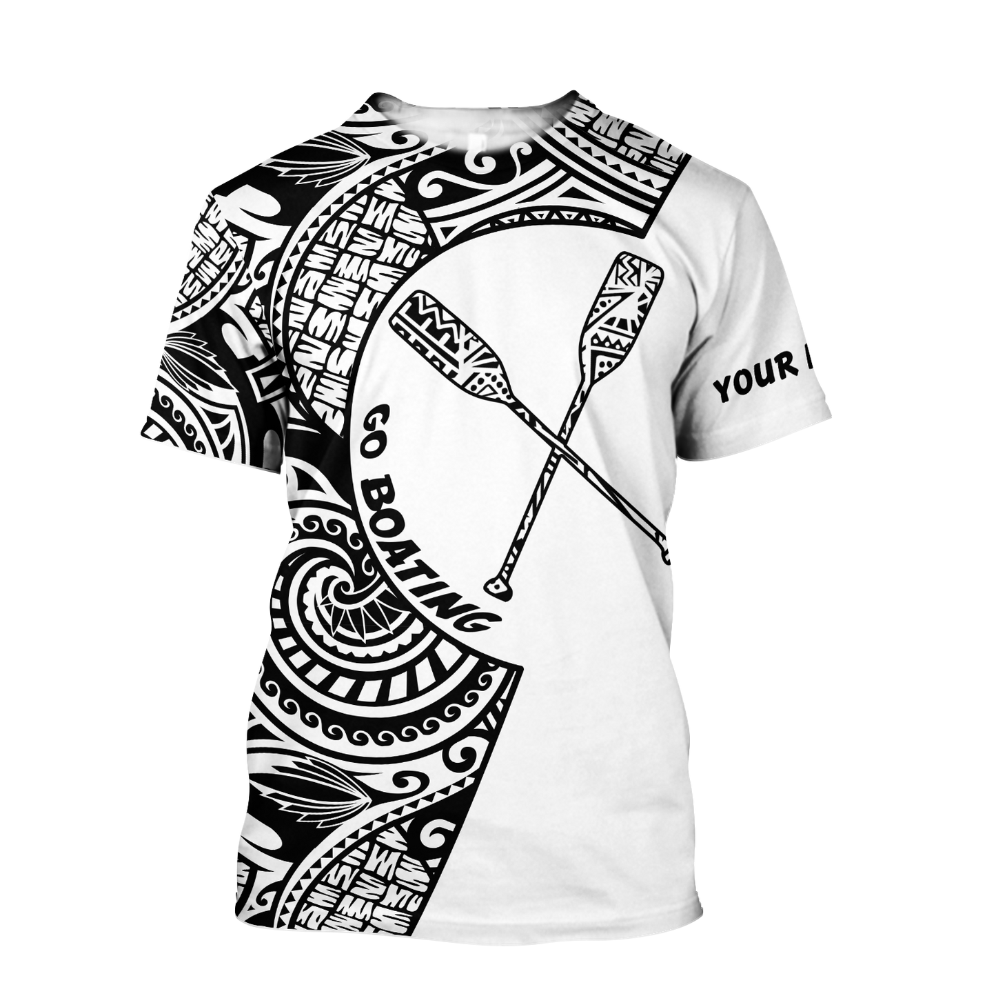 Amazing Polynesian Go Boating Personalized Unisex Deluxe Hoodie ML