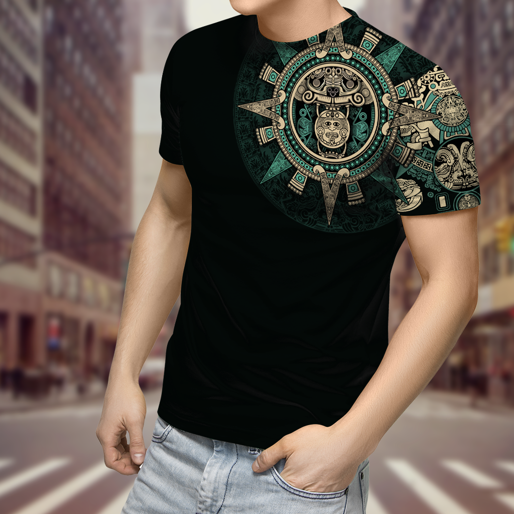 Aztec Mexican Combo T-shirt and Short 3D All Over Printed