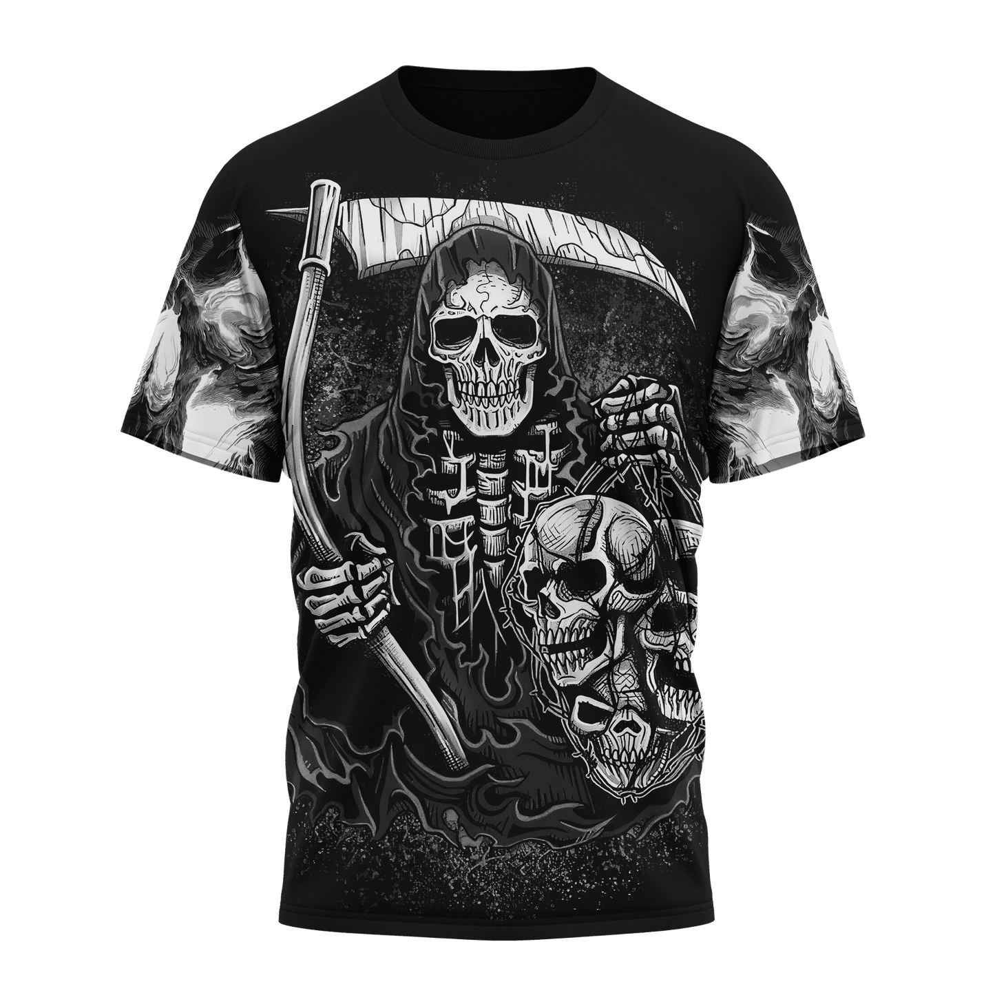 Tmarc Tee Skull 3D All Over Printed Unisex Shirts