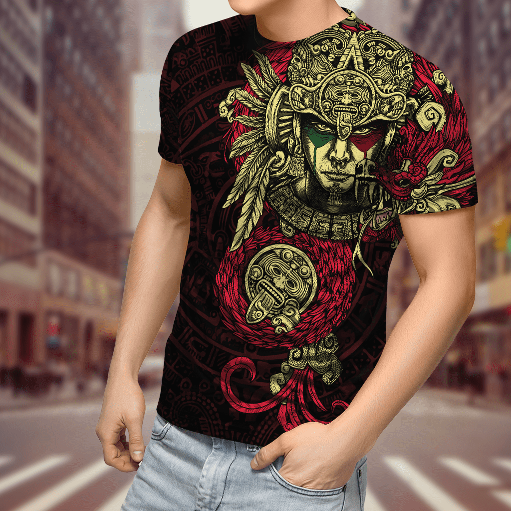 Aztec Mexican 3D All Over Printed Unisex Shirts DQB13072101