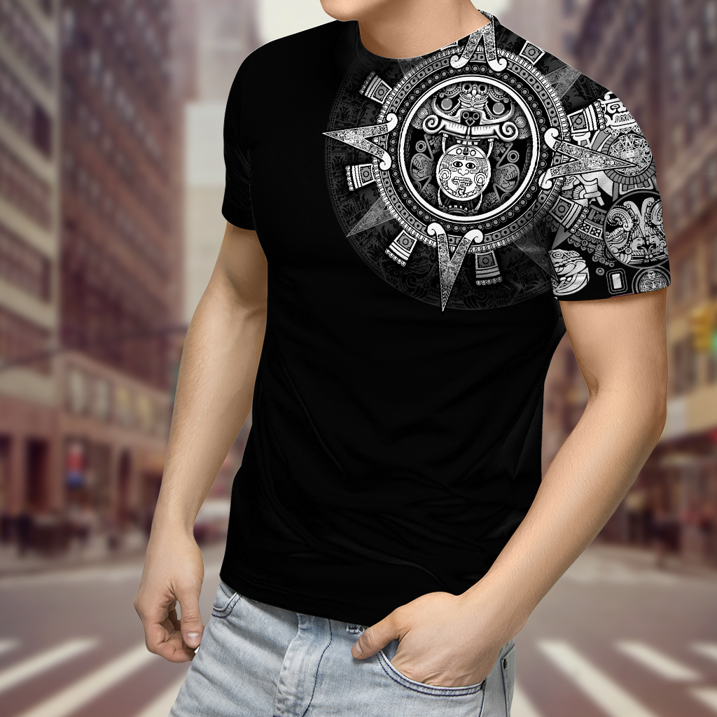 Aztec Mexican 3D All Over Printed Unisex Shirts DQB09072101