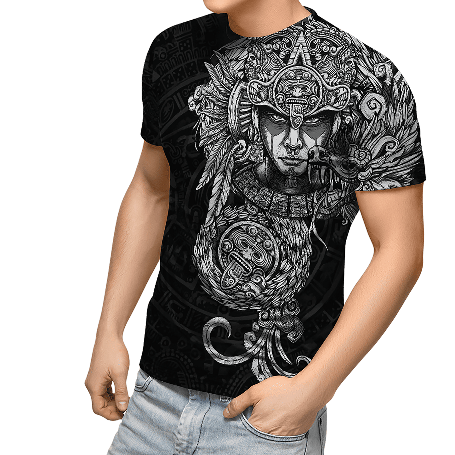Aztec Mexican 3D All Over Printed Unisex Shirts DQB12072102