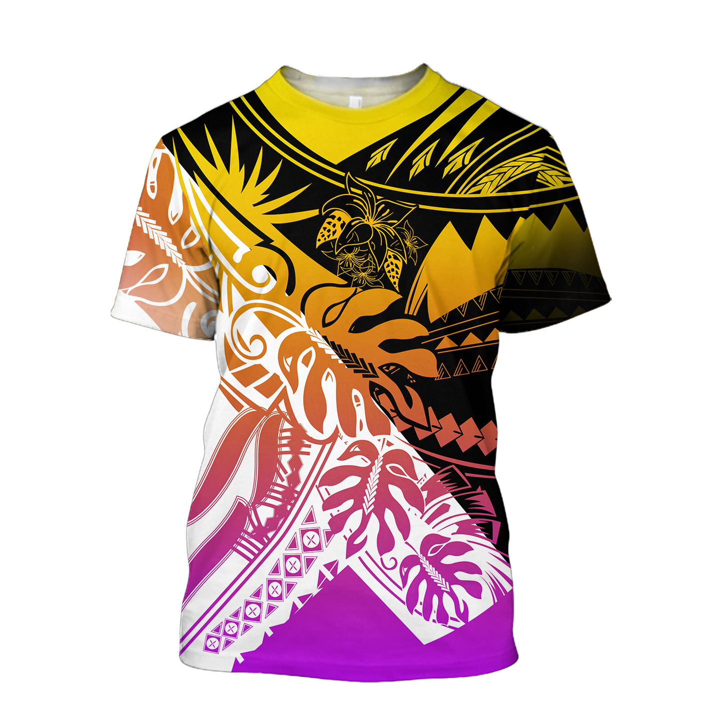 Amazing Polynesian Frangipani Unisex Deluxe Hoodie ML