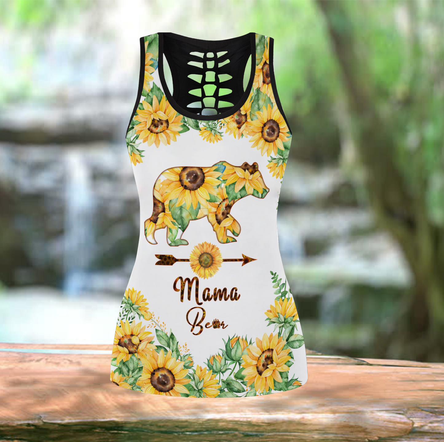 Sunflower Mama Bear Combo Tank + Legging JJ25052005