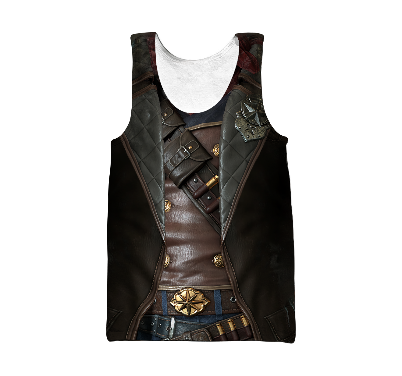 3D All Over Printed Cowboy Armor Hoodie Shirts MP260203 - Amaze Style™-Apparel