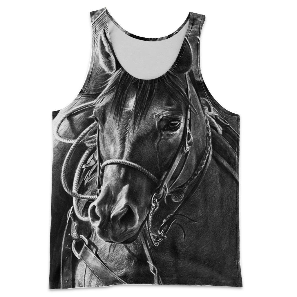 3D Printed Mono Horse Art Clothes - Amaze Style™-Apparel
