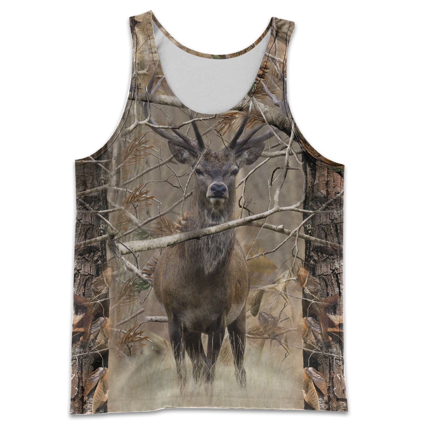 3D All Over Printed Real Tree Camo Deer Shirts - Amaze Style™-Apparel