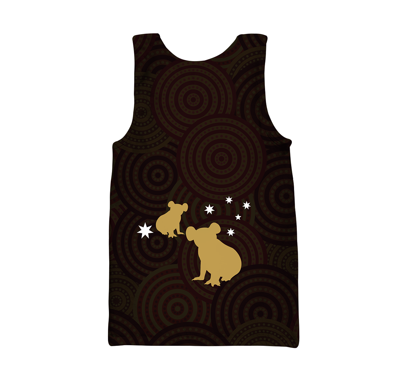 Australia In My Heart Aboriginal Tattoo Koala Hoodie Yellow AZ200201 - Amaze Style™-Apparel