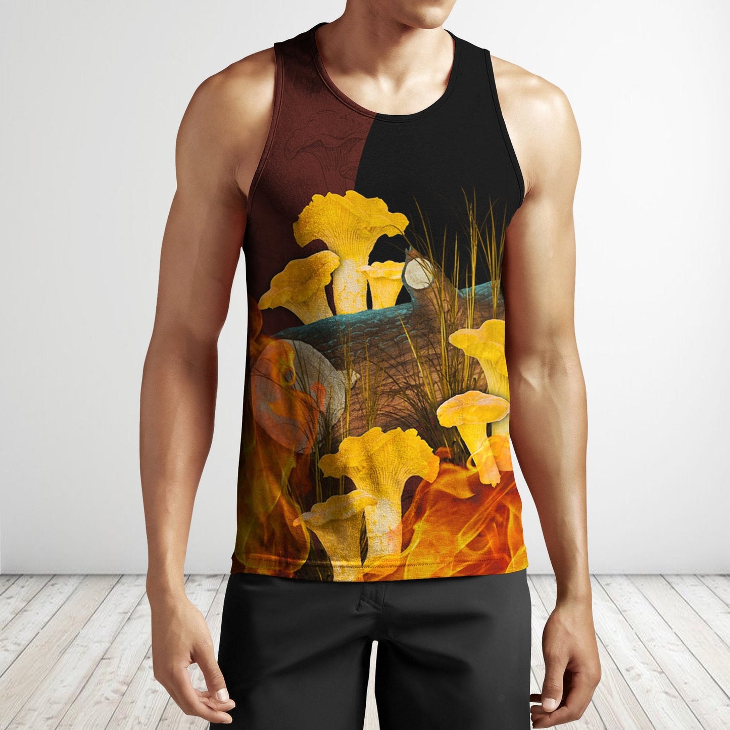 Beautiful Chanterelle mushrooms 3D all over printing shirts for men and women TR0405202 - Amaze Style™-Apparel
